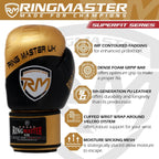 RingMaster Sports Boxing Gloves Superfit Series