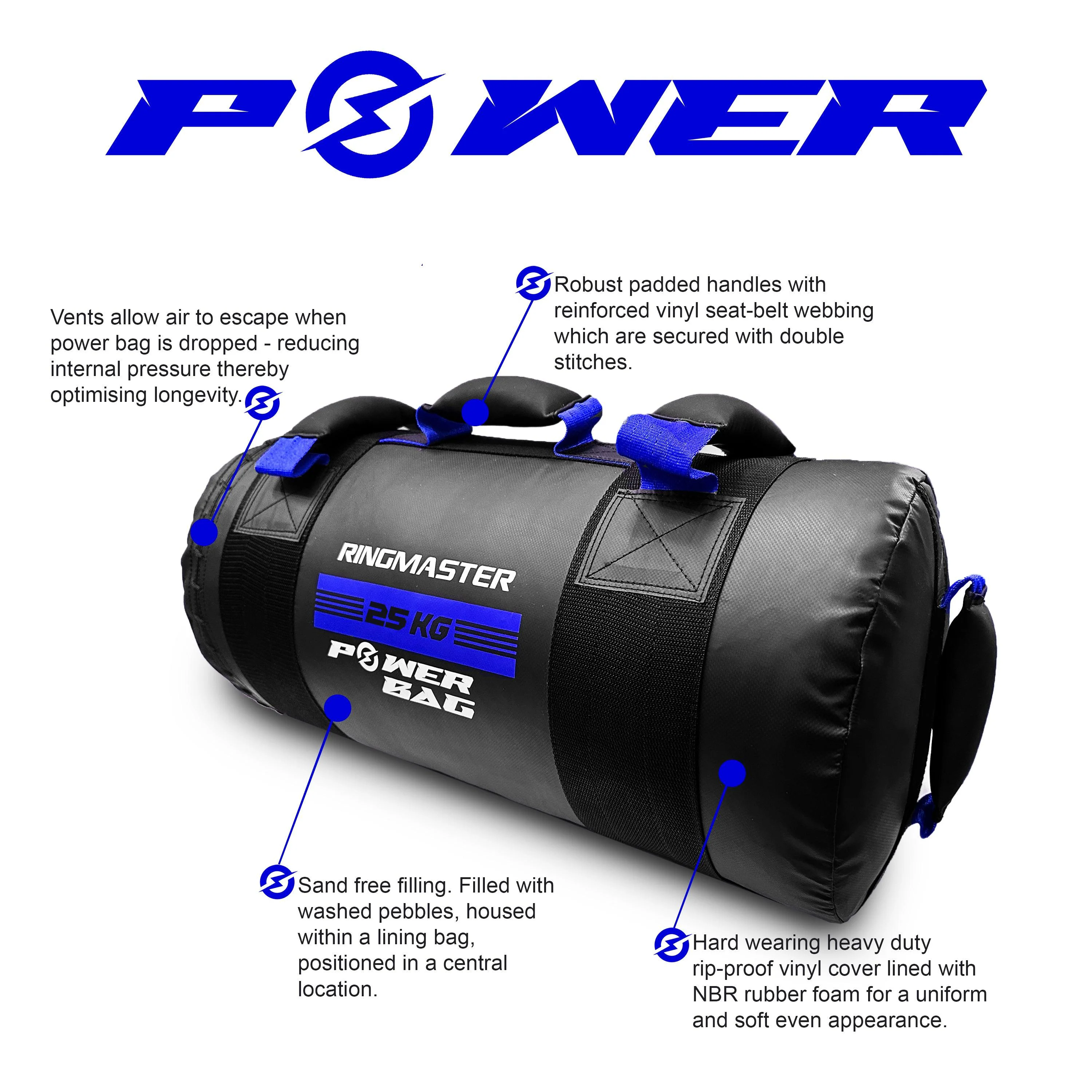 RingMaster Sports Fitness Power Series Core Bag 25KG