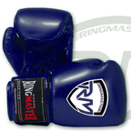 RingMaster Sports - Phenom Kids Boxing Gloves CarbonTech Blue