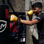 RingMaster Sports - Phenom Kids Boxing Gloves CarbonTech Gold
