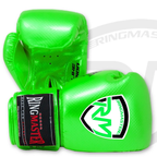 RingMaster Sports - Phenom Kids Boxing Gloves CarbonTech Green