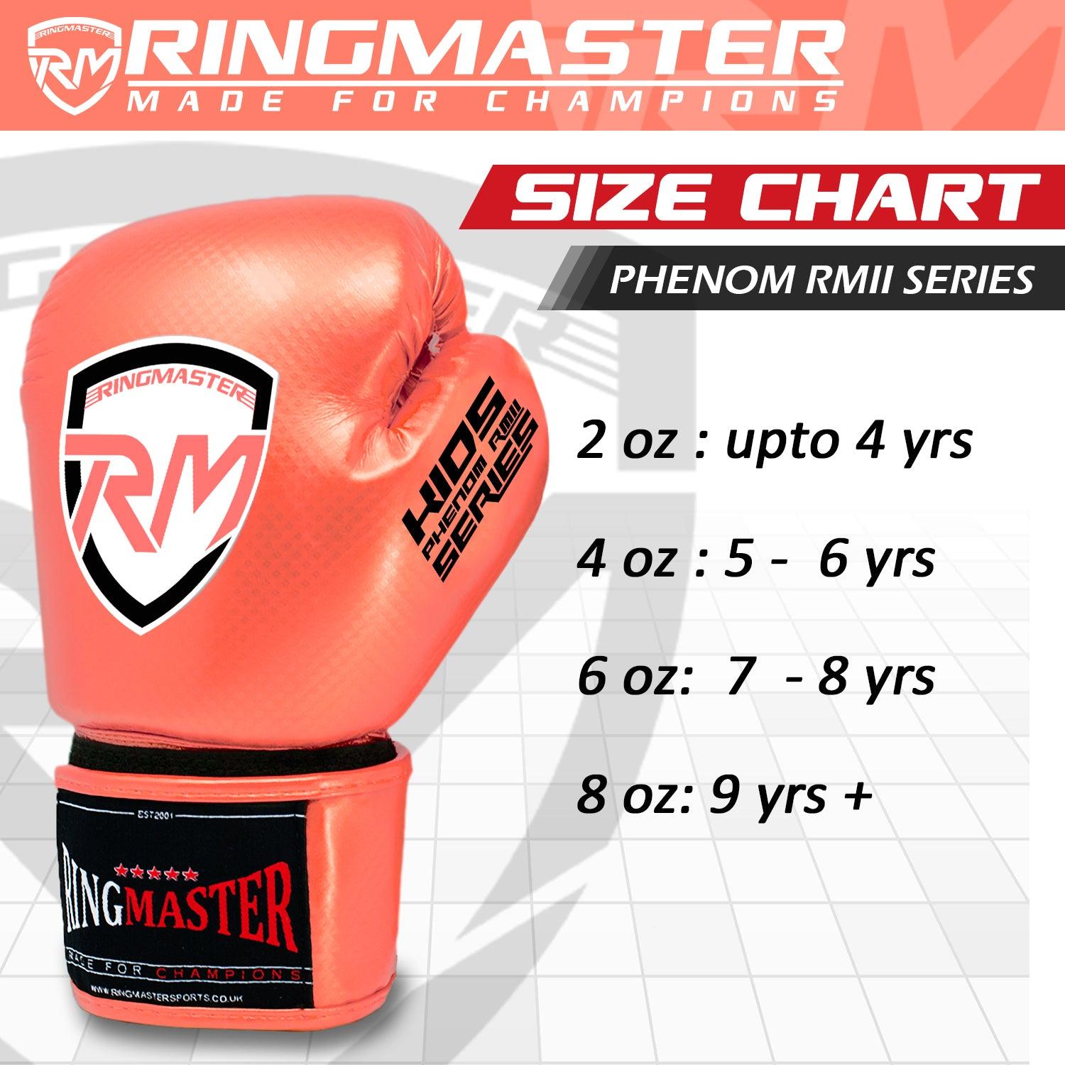 RingMaster Sports - Phenom Kids Boxing Gloves CarbonTech Pink