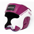 RingMaster Sports Kids Boxing HeadGuard Purple and White