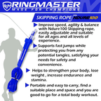 RINGMASTER SPORTS SKIPPING ROPE 2.5m BLUE