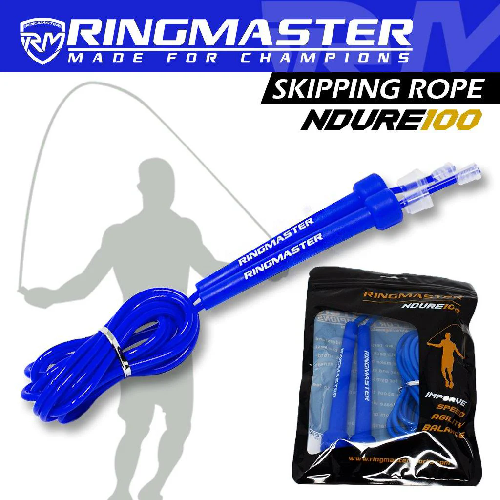 RINGMASTER SPORTS SKIPPING ROPE 2.5m BLUE