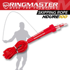 RINGMASTER SPORTS SKIPPING ROPE 2.5M RED