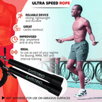 Ultra Speed Rope by RingMaster Sports