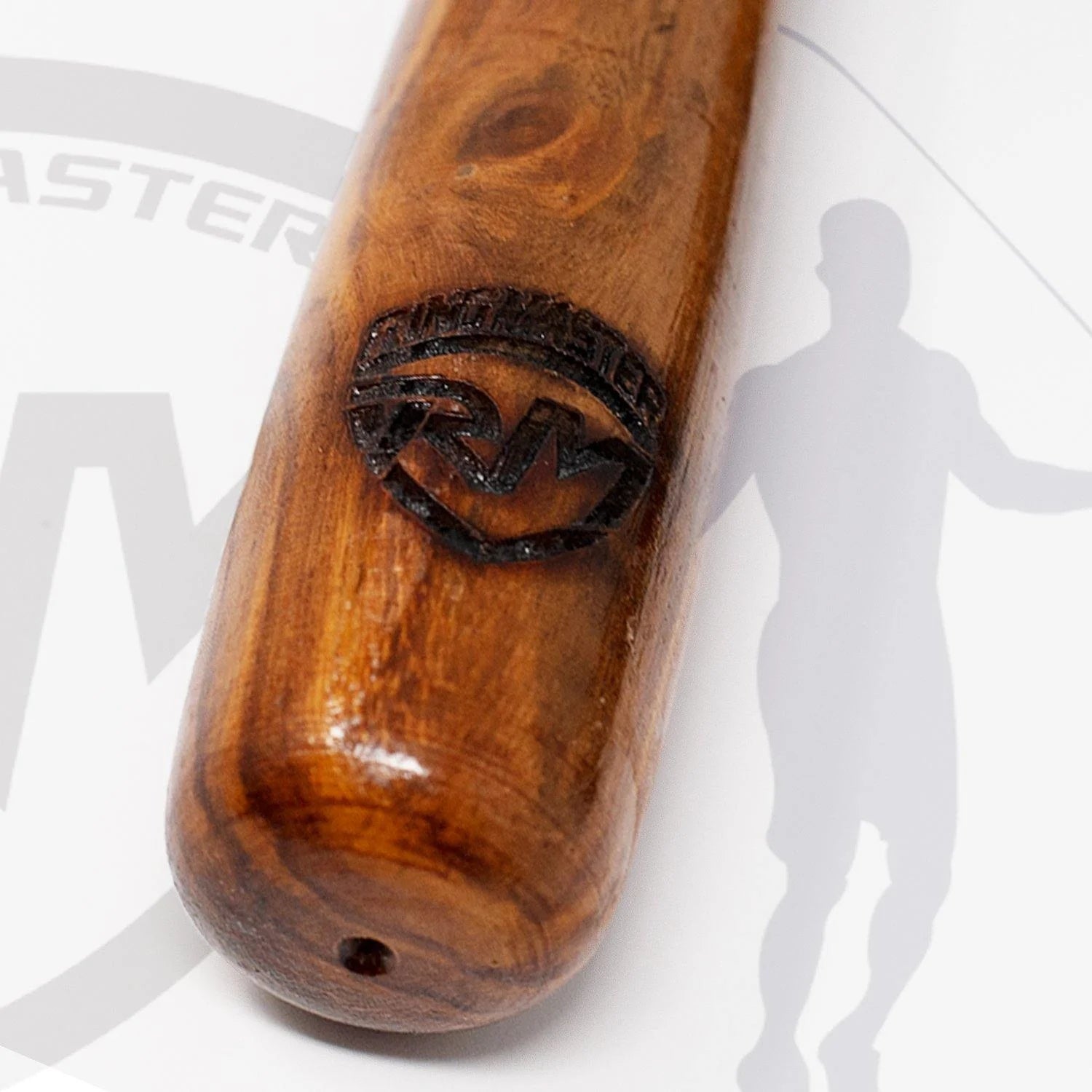 RingMaster Sports Wooden Handle Leather Skipping Rope